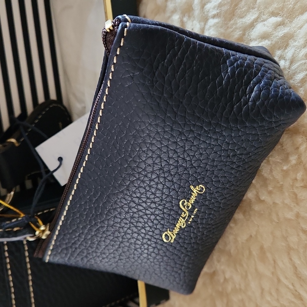 Cute NWT IOB Dooney & Bourke Midnight Blue 3 Piece Gift Set 💙🖤🎁 - Picture 3 of 16